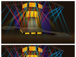 创意舞台灯光效果图设计指南与素材资源